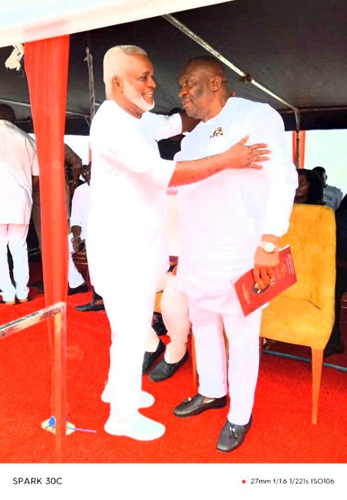 EKONG SAMPSON PAYS LAST RESPECT AS SENATOR AKPABIO'S SPOKESMAN BURIES MUM